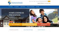 Desktop Screenshot of community-partnership.org